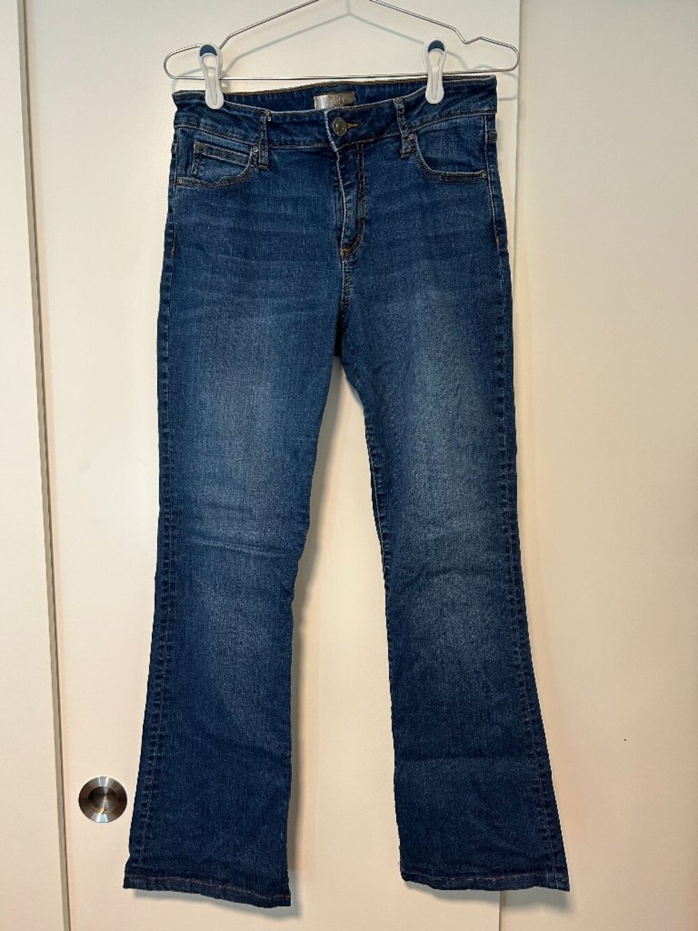 KUT from the Kloth Bootcut Jeans, Dark Wash, Size 12